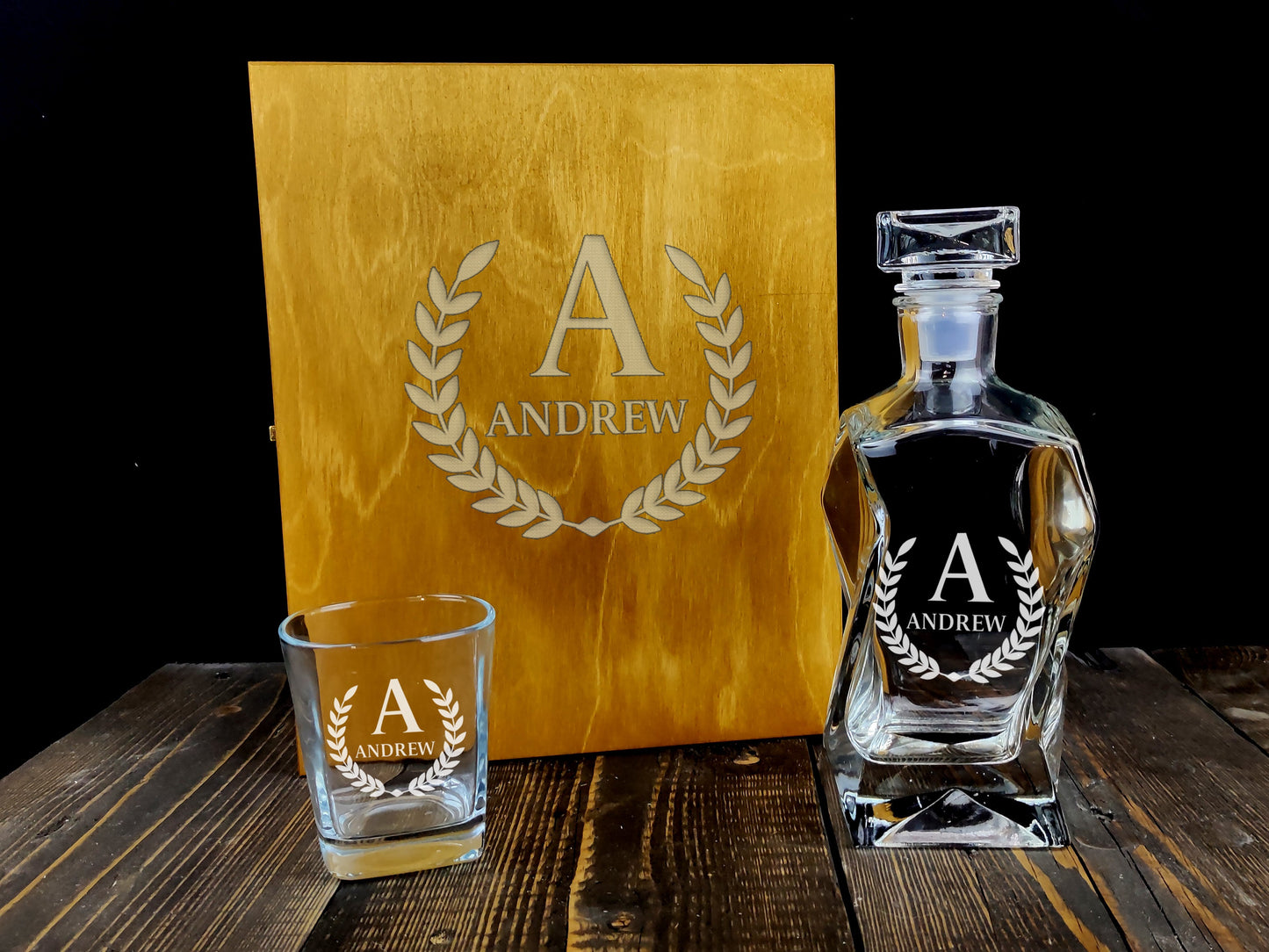 Personalised Glass Style E