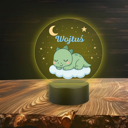Dinosaur on Cloud Lamp