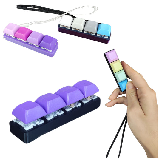 4-knops toetsenbord-clicker (geen muren) - LOGO
