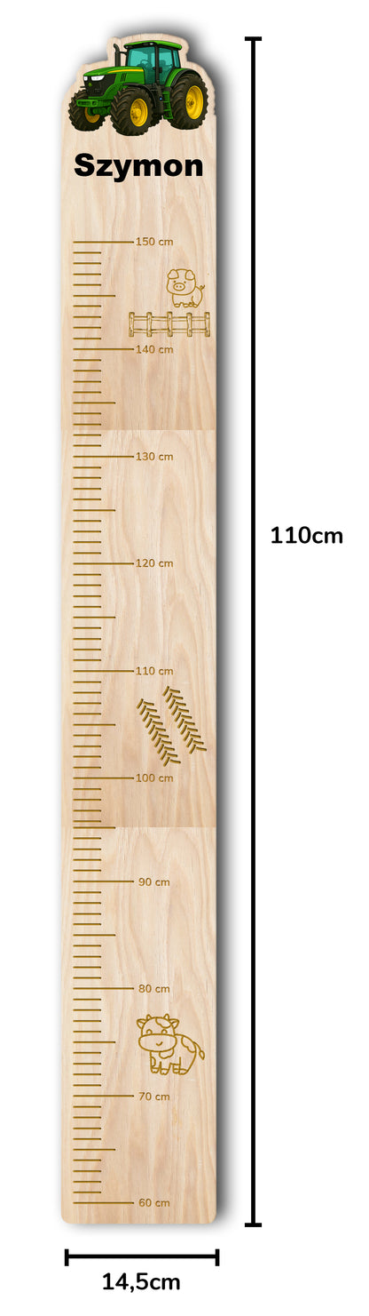 Tractor Height Chart