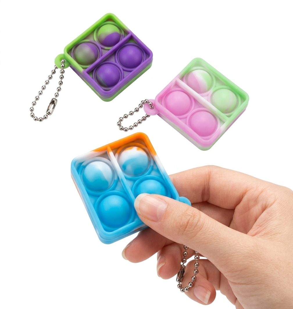 Porte-clés Push Pop