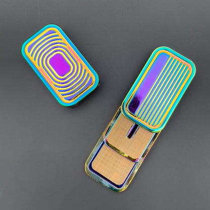 Duhové kovové magnetické slidery