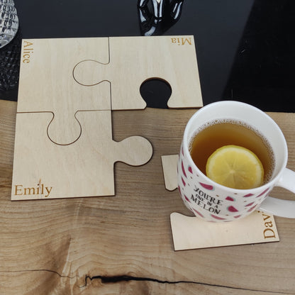 Wood Coasters - Logo