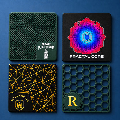 3D Printed Coasters - Logo