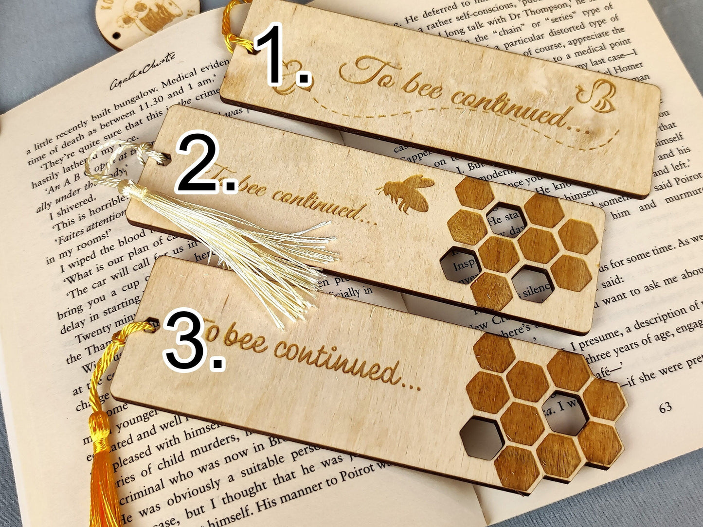 To Bee Continued Bookmarks