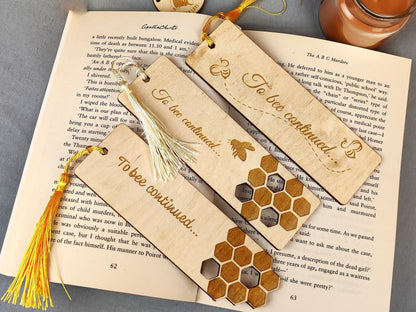 To Bee Continued Bookmarks