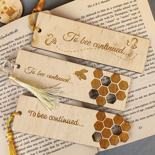 To Bee Continued Bookmarks