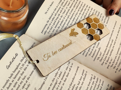 To Bee Continued Bookmarks