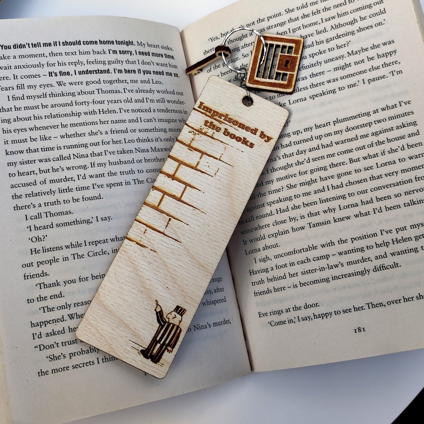 Funny Book Tracker Bookmark