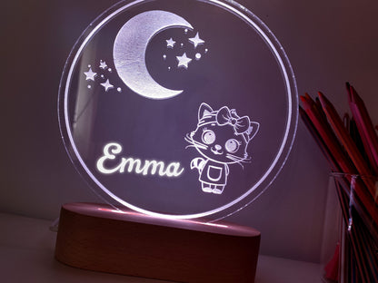 Cat Night Light