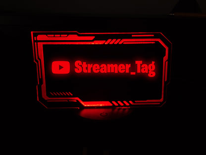 Gaming Name Tag Night Light