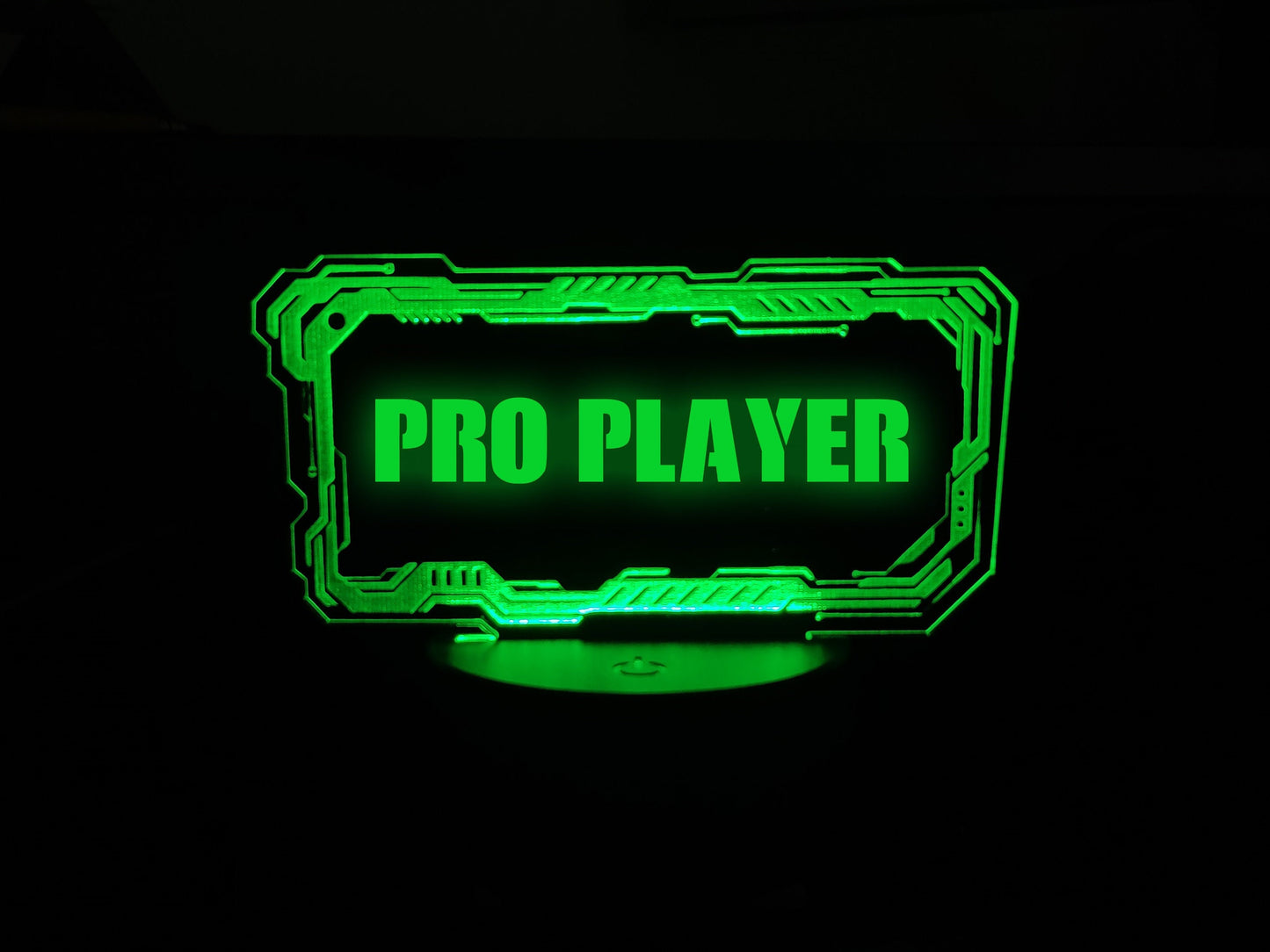 Gaming Name Tag Night Light