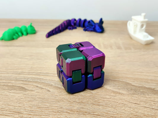 Infinity cube fidget toy