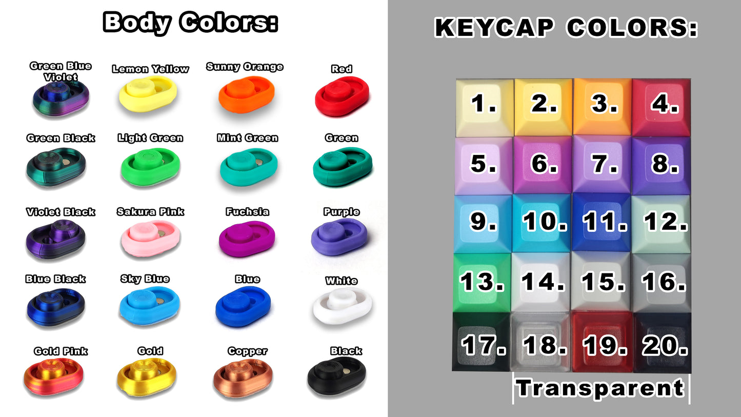 Keyboard Clicker - 4 Button - No Walls